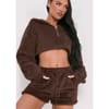 Teddy Drawstring Shorts