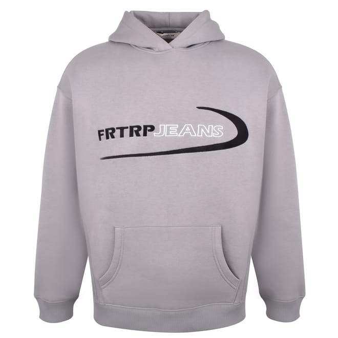 Oversize Fit Hooded Sweatshirt