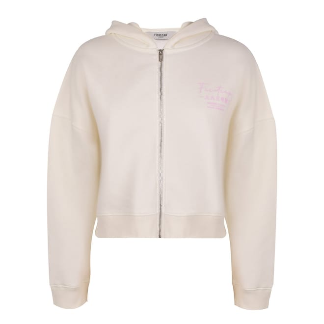 Cropped Hooded Relaxed Fit Sweatshirt