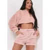 Teddy Drawstring Shorts