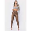 Leather Pu Skinny Trousers
