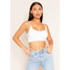 Round Scoop Neck Strappy Bralet