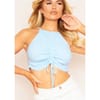 Front Ribbed Crop Top