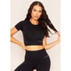 Cropped Gym T-Shirt Top