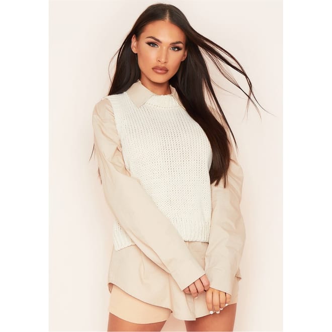 Knitted Vest Top