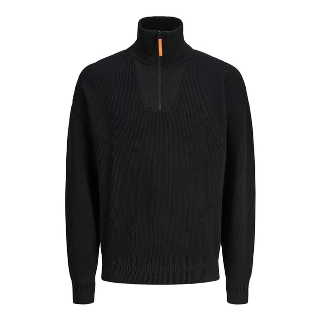 Funnel Neck Relaxed Fit Sweater