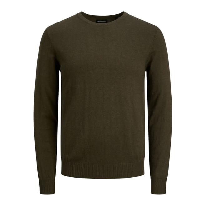 Regular Fit Long Sleeve Knit Sweater