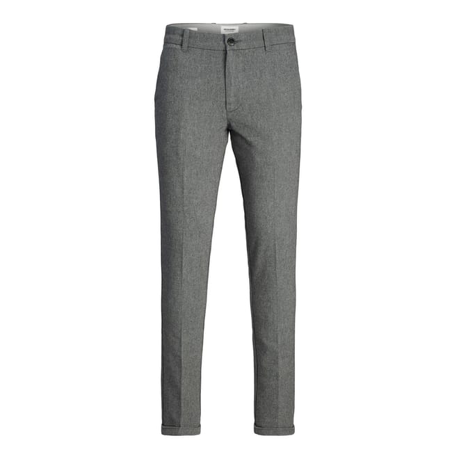 Henry Heathered Straight Leg Chinos