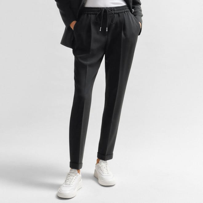 Tariyana9 Regular-Fit Drawstring Trousers