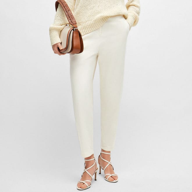 Tolinda-D Elasticed Waistband Trousers