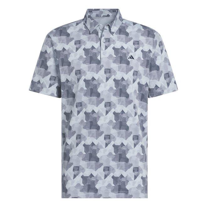 Mens All Over Print Golf Polo Shirt