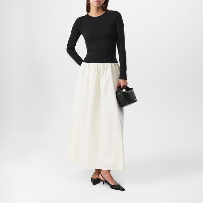 Rosie Crew Neck Maxi T-Shirt Dress