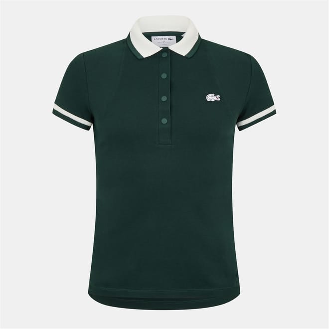 Crocodile Print Regular Fit Polo