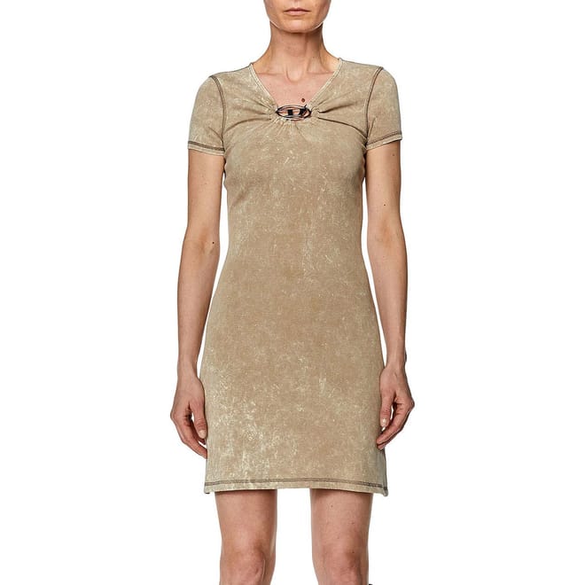 D-Crespe Mini Dress