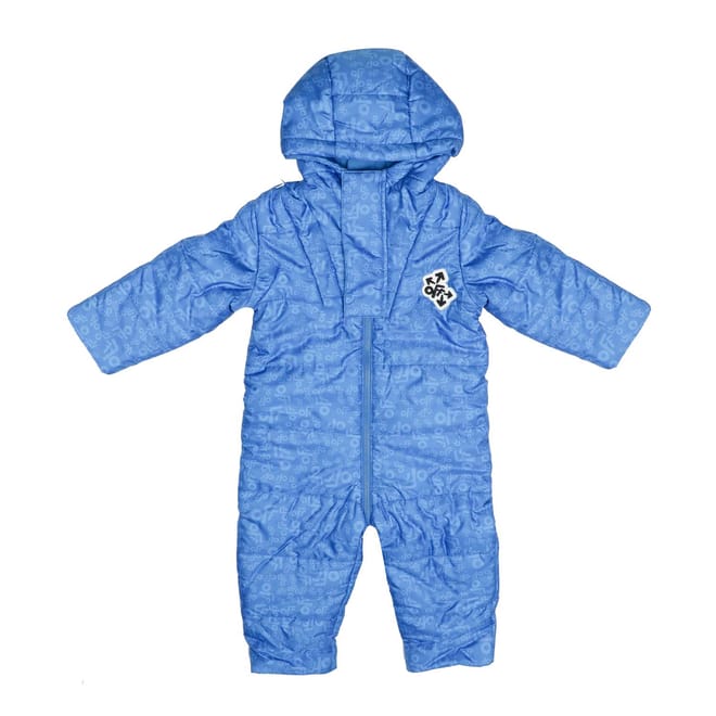 Infants Allover Print Puffer Suit