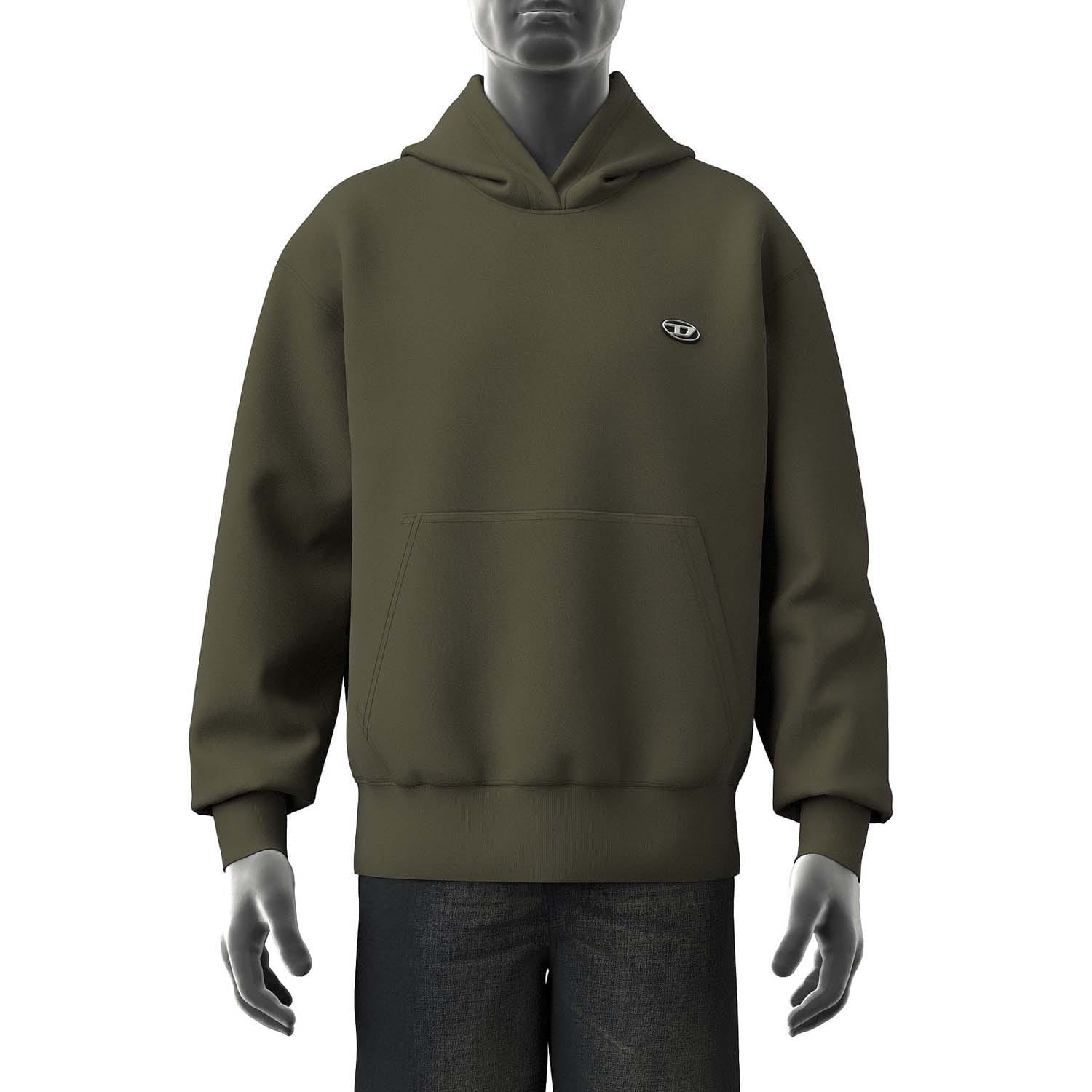 Green Diesel S-Macs-Hood-Megoval-D Hoodie - Get The Label