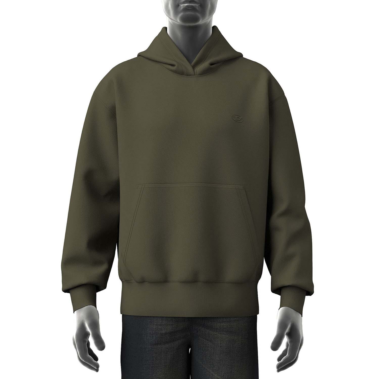 ★DIESEL★ S Max Megobal D Hood Olive Night A113040GYCJ51F A ☆DIESEL☆ S Max Megobal D Hood Olive Night A113040GYCJ51F A