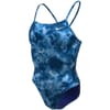 Cut-Out Graphic Print Swimsuit