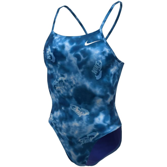 Cut-Out Graphic Print Swimsuit