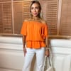 Hem Bardot Top
