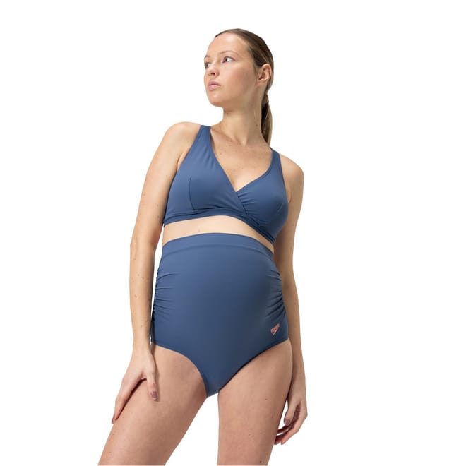 Mathi Wai High Waisted Maternity Bikini Set