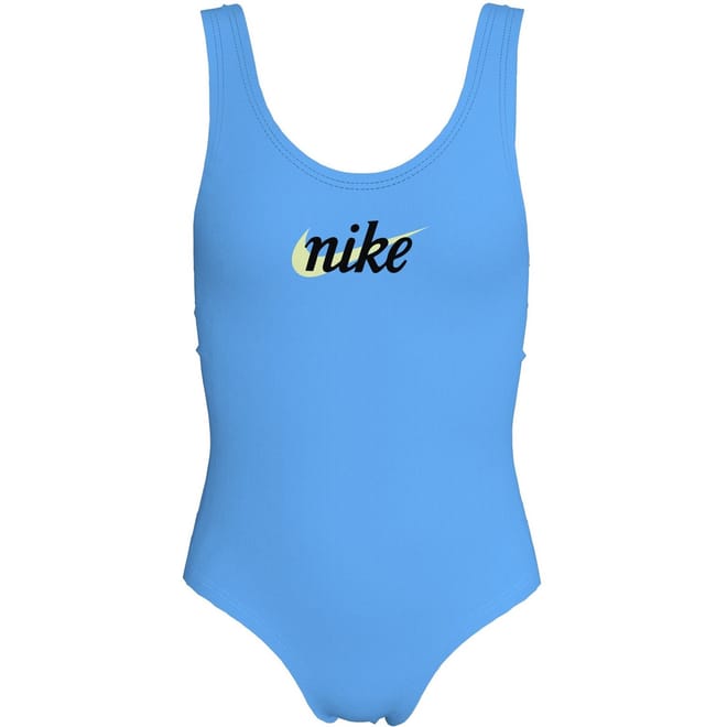 Logo Print One Piece Swimsuit