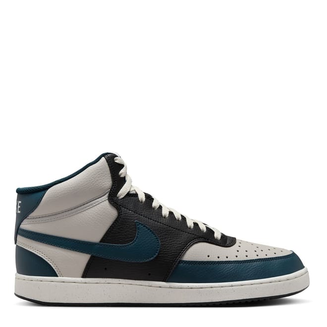 Court Vision Mid Top Flat Heel Sneakers