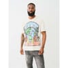 Regular Fit Globe Buddha Print T-Shirt