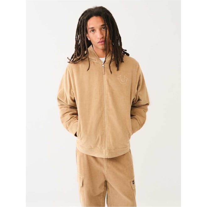 Vint Hooded Cordry Relaxed Fit Jacket