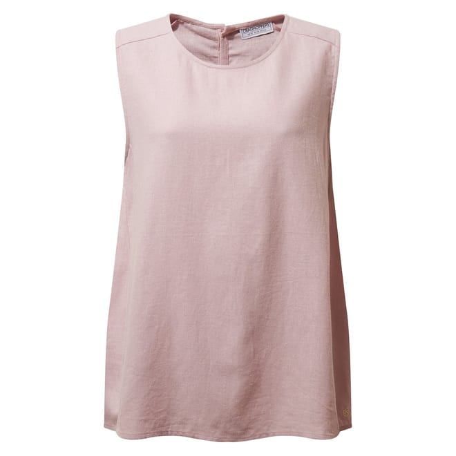 Relaxed Fit Crew Neck Tank
