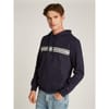 Chest Stripe Hooded Sweatshirt