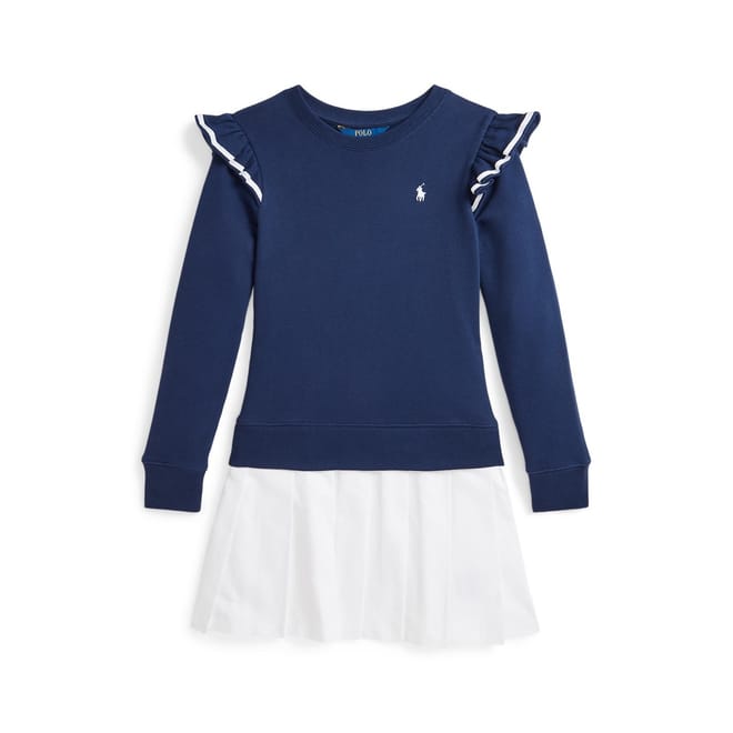 Woven Skirt Terry Dress Juniors