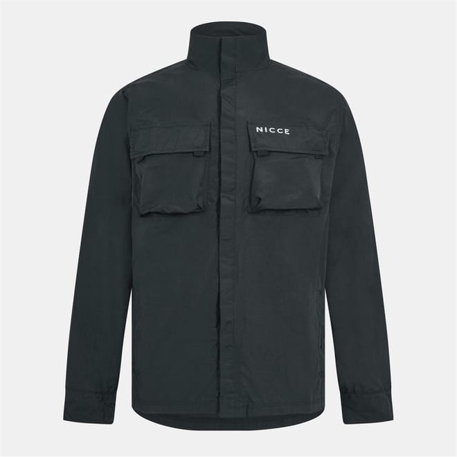 Statlo Relaxed Fit Overshirt with Front Pocket