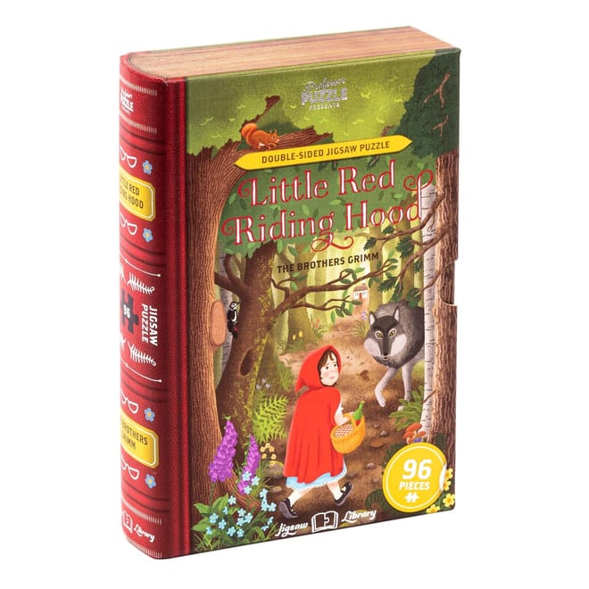Little Red Riding Hood 96 Pieces Double Sided Jigsaw Puzzle