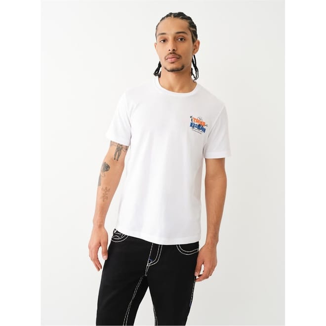 Buddha Print Regular Fit T-Shirt