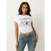 Cropped Crew Neck Regular Fit T-Shirt