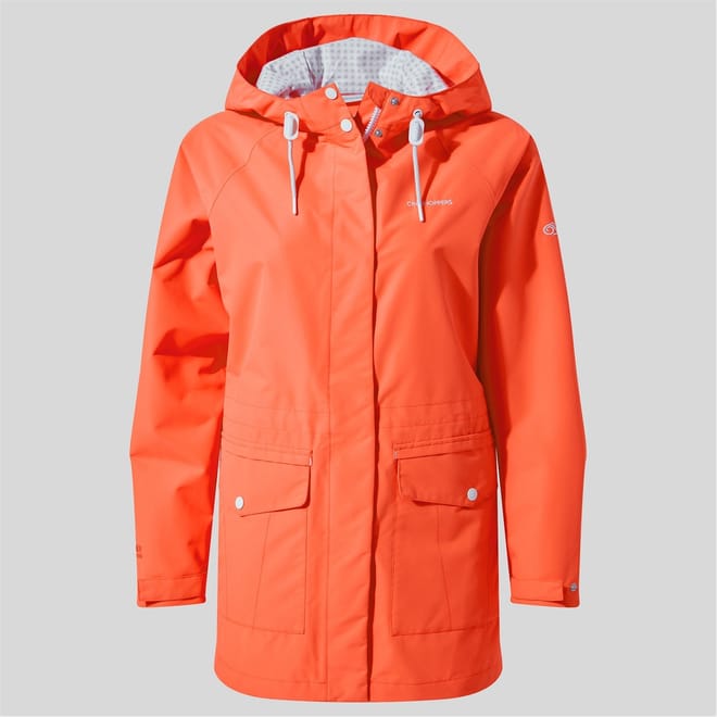 Lilah Hooded Rain Jacket with Elasticated Cuff