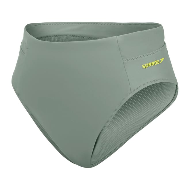 High Leg Mid Waist Bikini Bottom