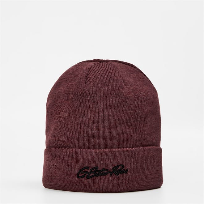 Aw Lettering Adjustable Cuff Beanie