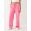 Wide Fit Open Hem Wide Leg Joggers