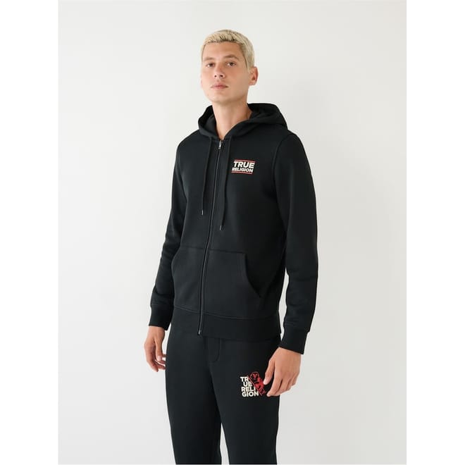 Buddha Hooded Buddha Print Jacket