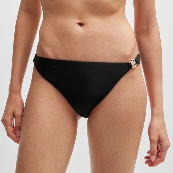 Double B Monogram Fully Lined Bikini Bottoms