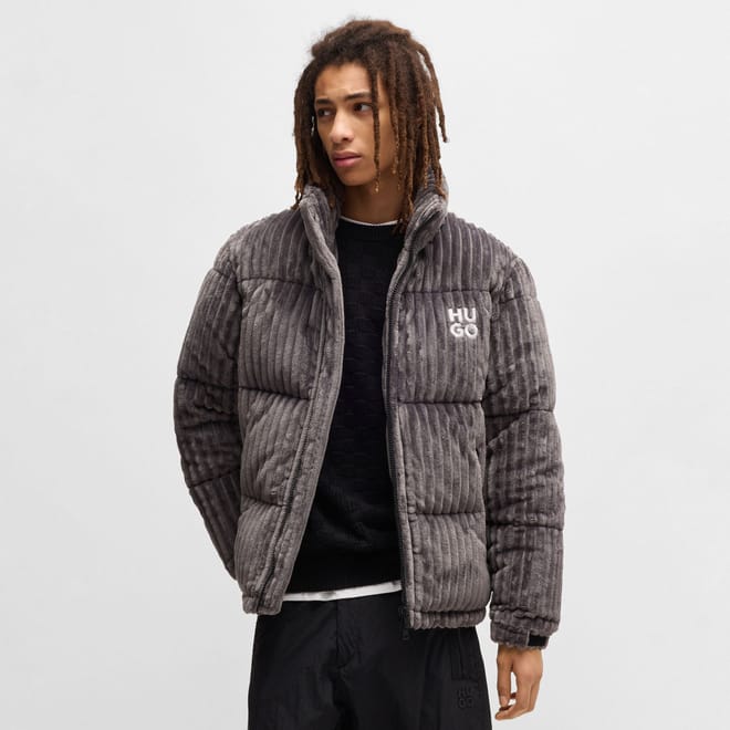 Biron2442 Corduroy Puffer Jacket