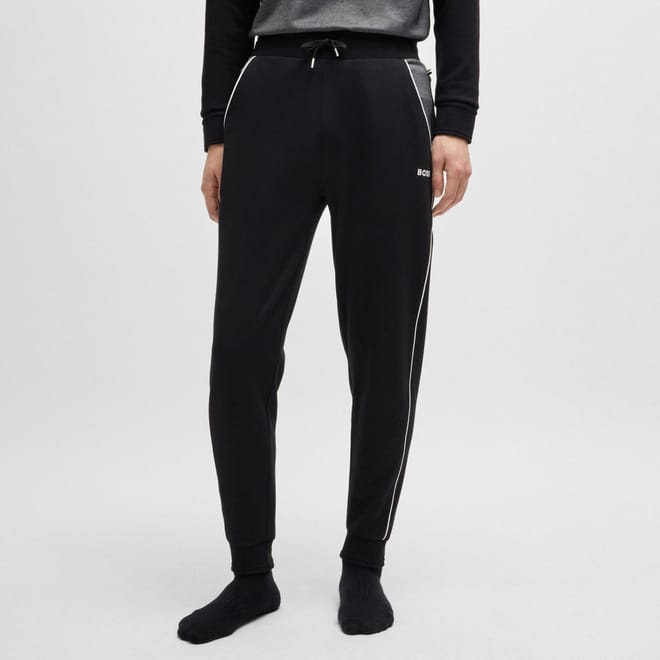Contrast Piping Tracksuit Bottoms