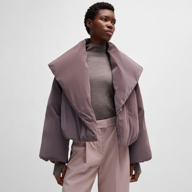 Naomi X Boss Cropped Down Jacket
