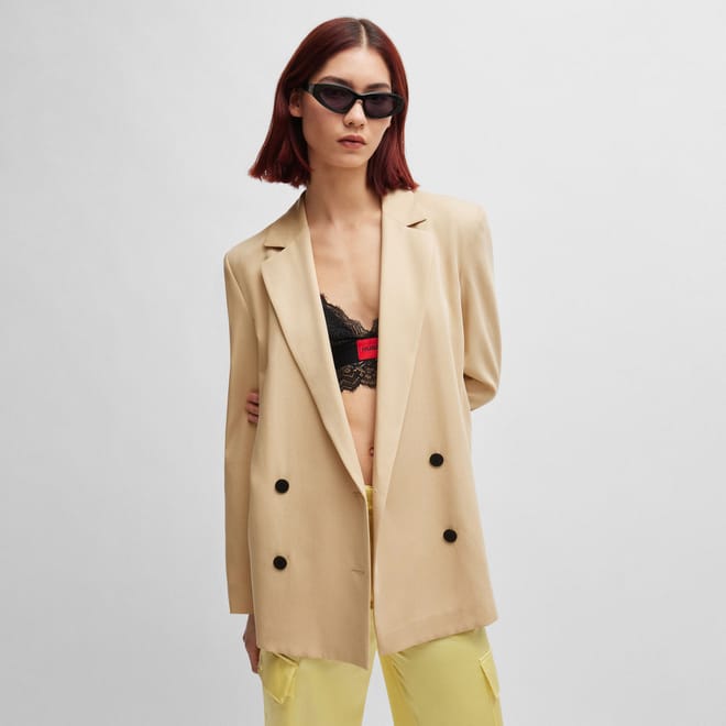 Aboma-1 Double-Breasted Blazer