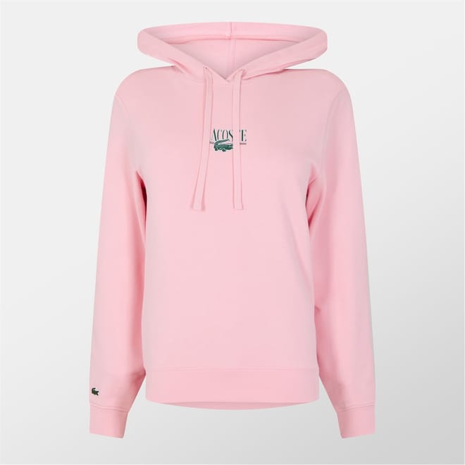 Hooded Lacoste Lettering Jacket