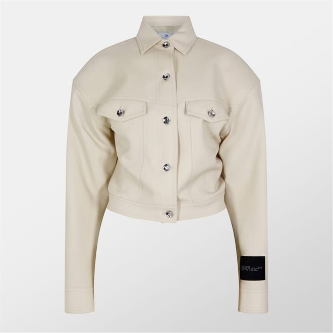 Shirt Collared Relaxed Fit Suit Jacket