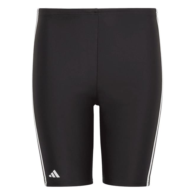Juniors Classic 3-Stripes Swim Jammer Shorts
