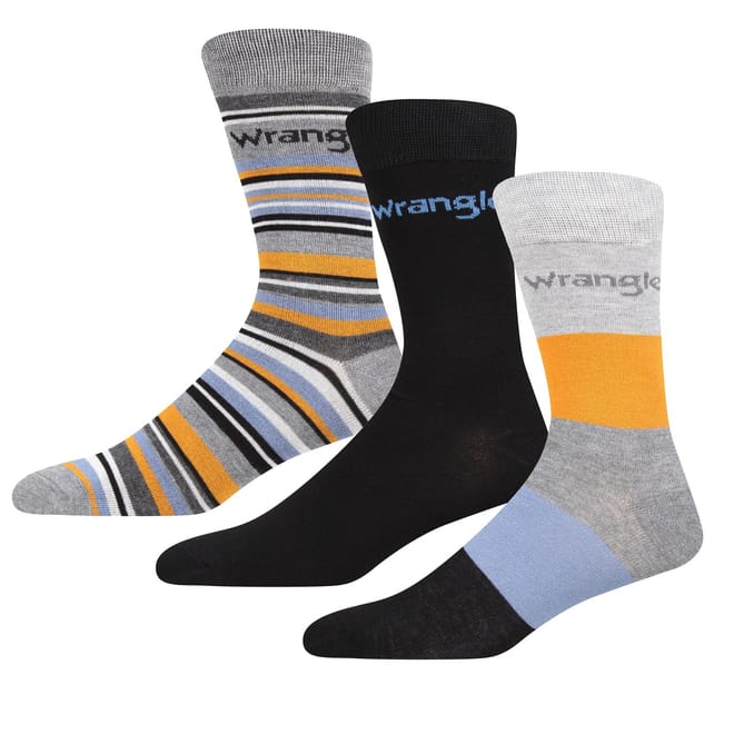 3 Pack Dnhlm Lettering Crew Socks